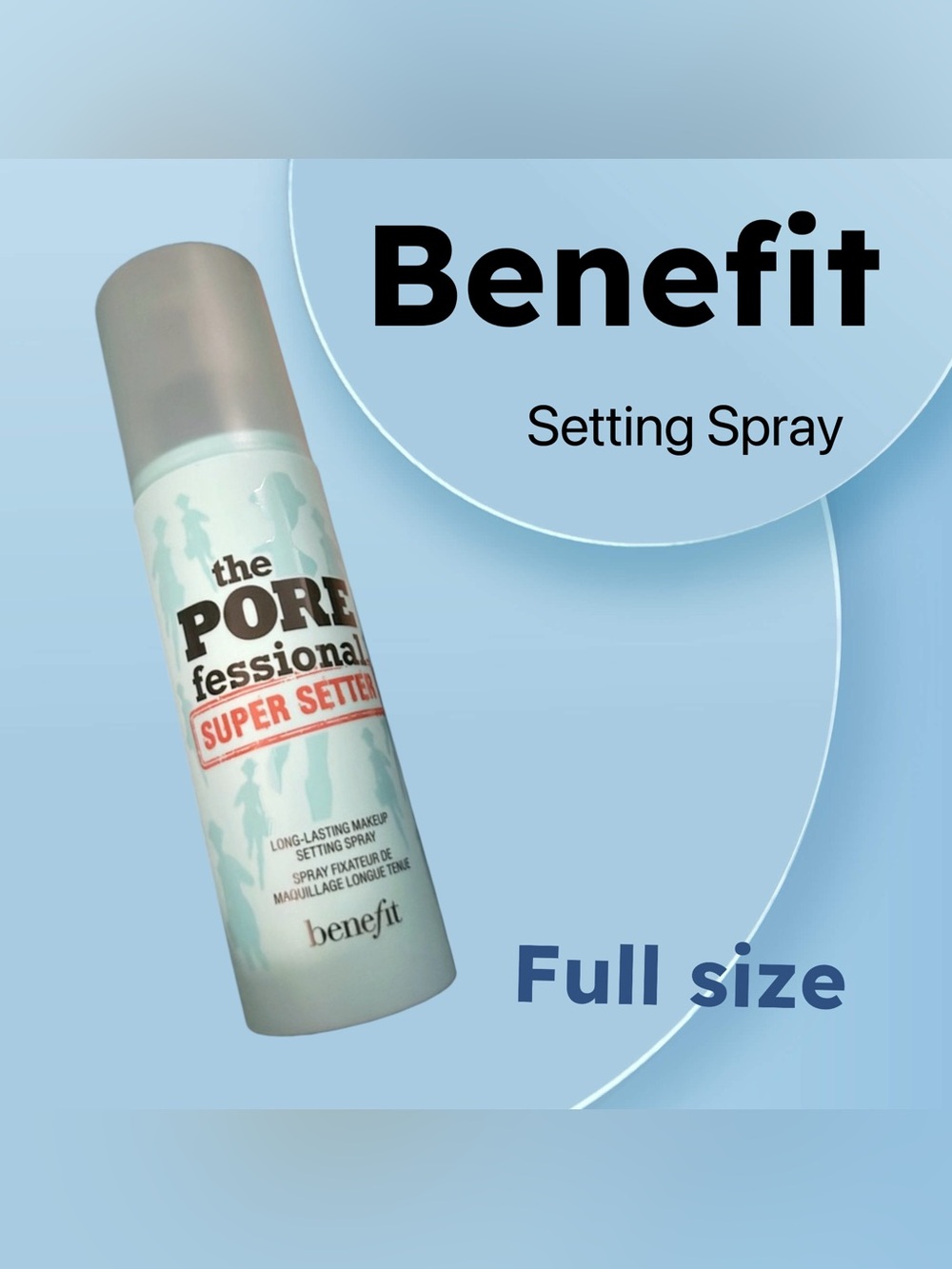 ⬇️🇺🇸🆕NWOB BENEFIT |FULL| Long lasting Setter Pore-Minimizing Setting Spray*
